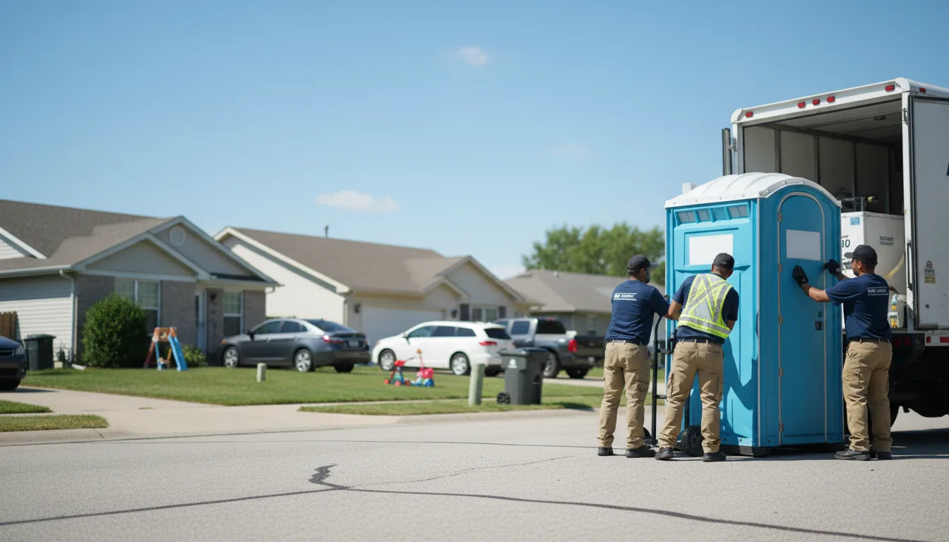 Standard Porta Potty Rentals in Raytown, MO near me